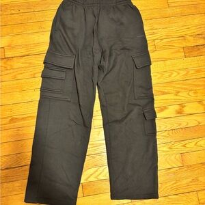 Women’s Dark Grey Garage Cargo SweatPants